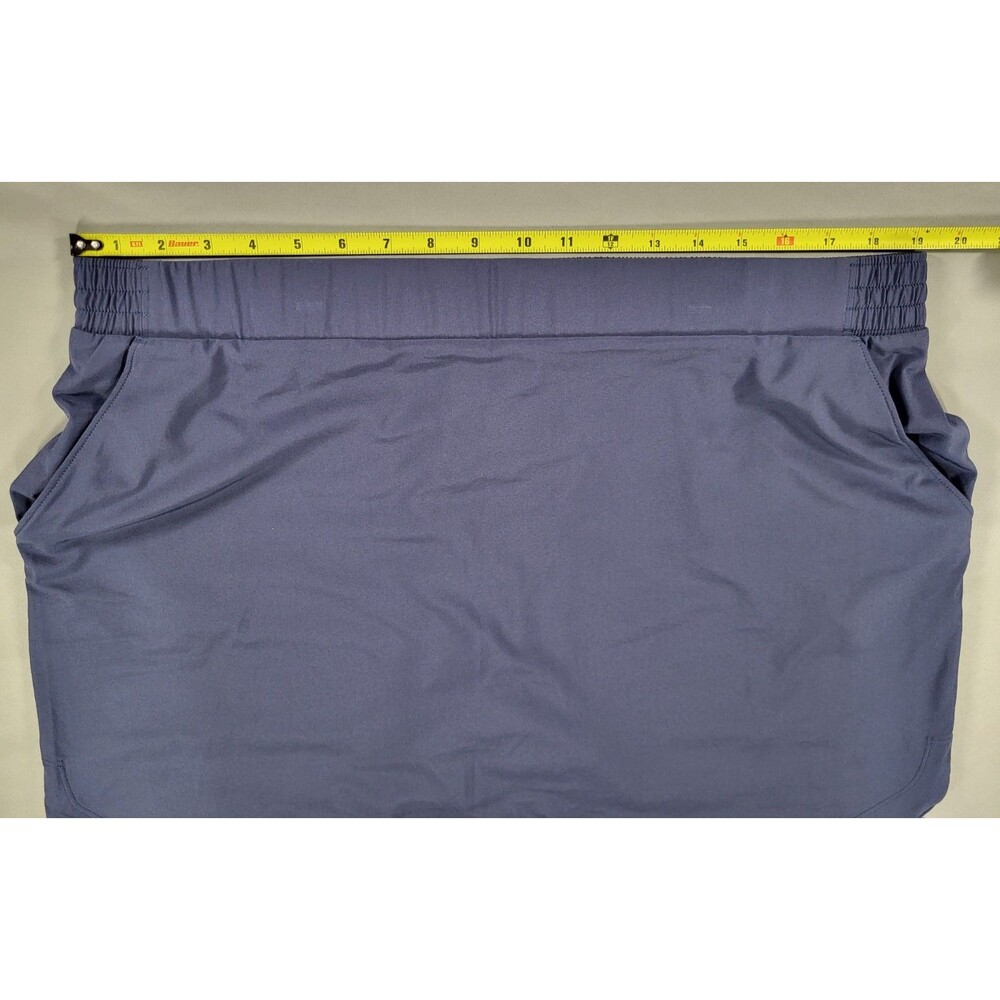 CALIA Women's Birdie Athletic Skort 16" Size XXL Purple Gray Golf Tennis Skirt - Picture 8 of 9